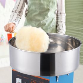 Electric Cotton Candy Machine, 1000W Candy Floss Maker, Commercial Cotton Candy Machine With Stainless Steel Bowl, Sugar Scoop, And Drawer, Perfe