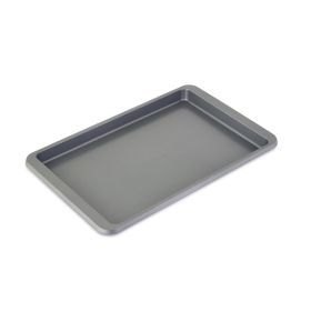 Aluminized Steel Nonstick 10x15-inch Cookie Baking Sheet Pan, Contour Silver