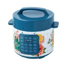 Fancy Flourish 6-Quart Pressure Cooker with Touch Control Display