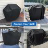 55" Heavy Duty/Waterproof Grill Cover